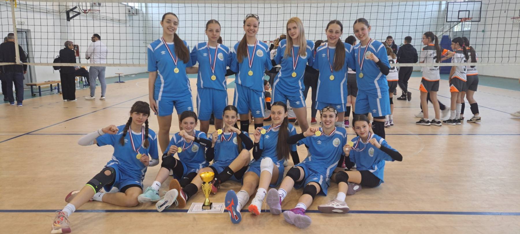 OSVOJENO ŽUPANIJSKO NATJECANJE UČENICA OSNOVNIH ŠKOLA U ODBOJCI